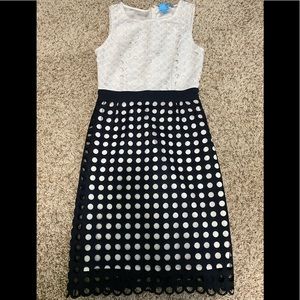 Blue and White Antonio Melani Dress